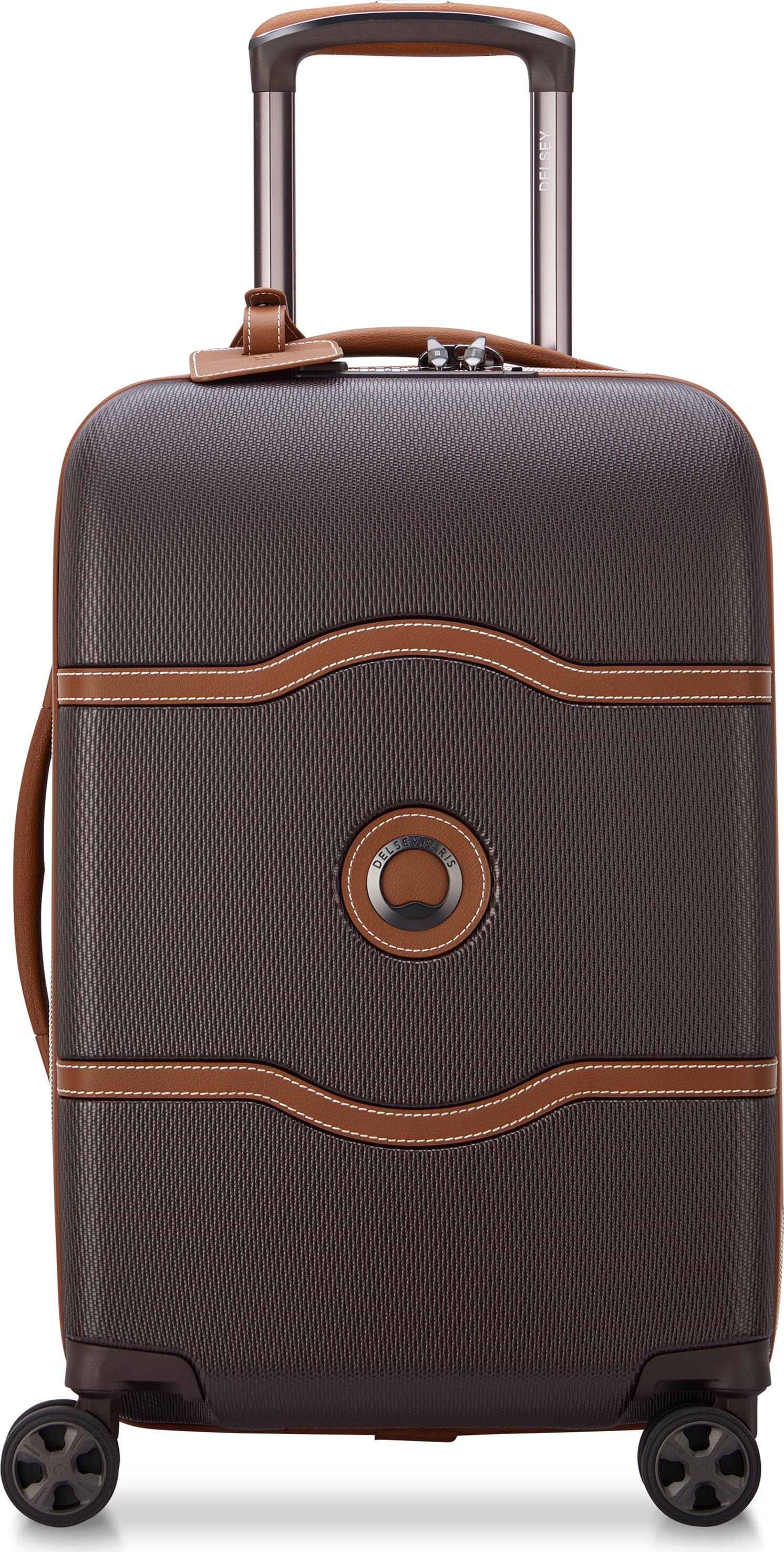 Delsey Chatelet Air 2.0 Trolley Hartschalenkoffer Braun 38L Polycarbonat (PC)