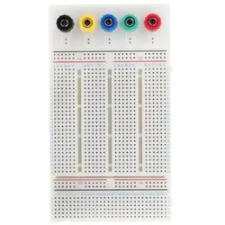 RS PRO Lochraster Experimentierplatine, PCB-Stärke 19mm, B. 147mm, Lötfreie Versuchsaufbau-Leiterpla, Elektronikzubehör + Gehäuse