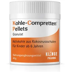 KOHLE Compretten Pellets Granulat 40 g