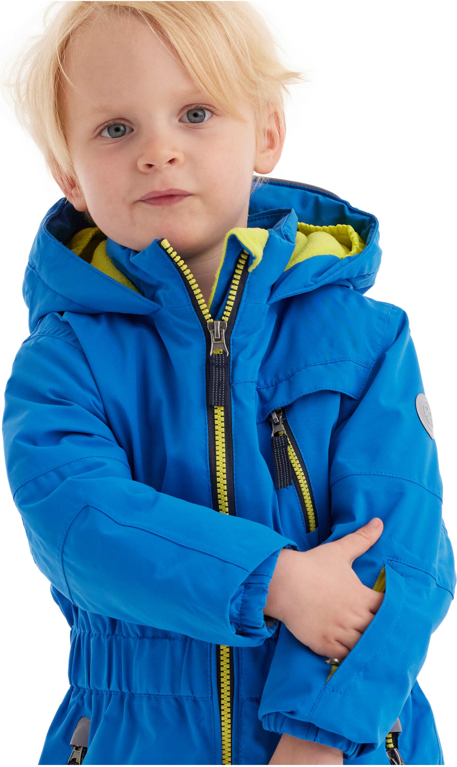 Overall "FISW 31 MNS ONPC", Mädchen, Gr. 110/116, Normalgrössen, blau (royalblau), Obermaterial: 100% Polyester.Futter: 100% Polyester.Füllung: 100% Polyester, FIRST INSTINCT BY KILLTEC, Overalls Overall, Skioverall: wasserdicht, atmungsaktiv, reflektiere