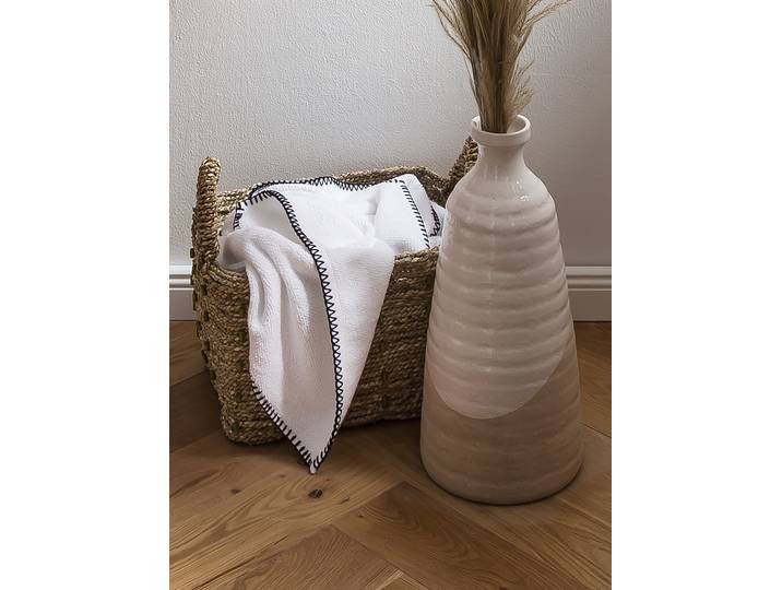 Tapis de bain Deluxe Prime 60 x 80cm Blanc/Blanc