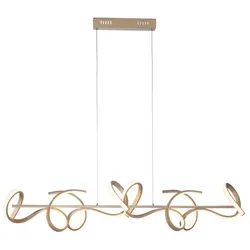 Hängelampe Pendellampe Esstischleuchte dimmbar LED Wohnzimmerlampe H 135 cm