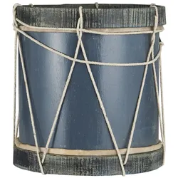 IB Laursen Trommel groß, ca. H40 x Ø36 cm, blau