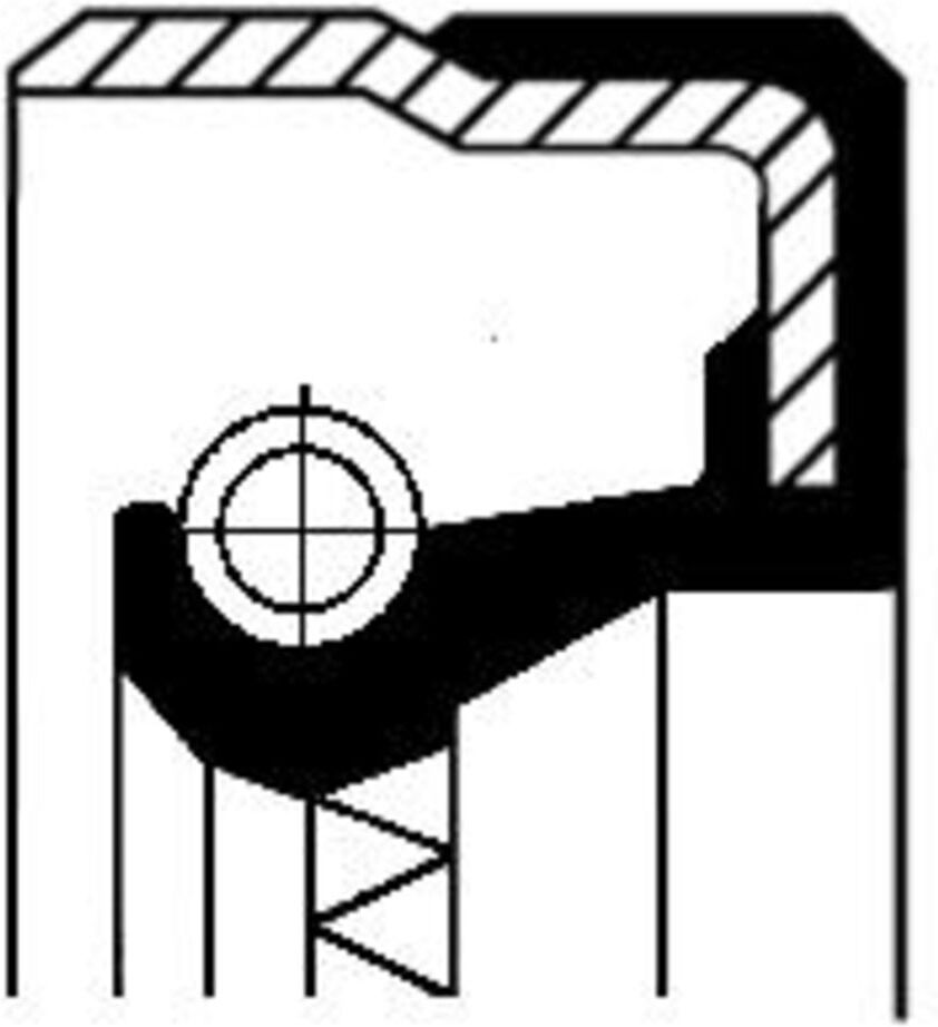 Wellendichtring, Verteilergetriebe CORTECO 01035430B