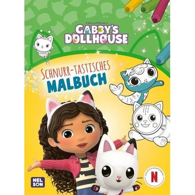 Gabby’s Dollhouse: Schnurr-tastisches Malbuch, Taschenbuch von , Nelson, 978-3-8451-2952-5