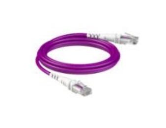 Patchsee ThePATCHCORD RJ45 Patchkabel Cat. 6A, U/UTP, extra dünn, violett, 1,2 m TPC-VR-U/4