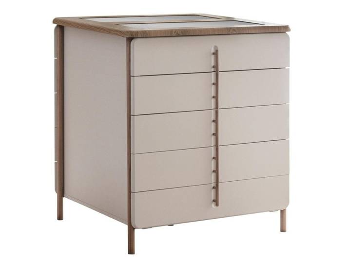 Xlmoebel Kommode Kommode modern grau bequem praktisch Schlafzimmer komfortabel (1 St., 1-tlg)