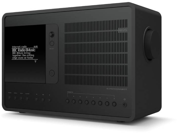 Revo SuperConnect - Radio - Bluetooth DAB FM - Zwart