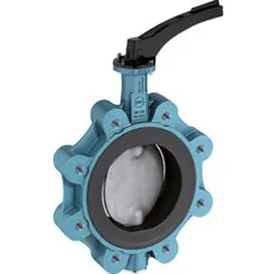 EBRO Absperrklappe Z014-A Luft DN40 PN10/16 mit Rastgriff
