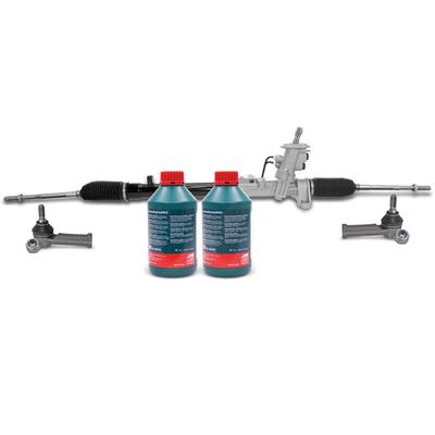 Atec Lenkgetriebe + 2x Spurstangenkopf + 2 L Servoöl [Hersteller-Nr. 40975070] für Skoda, Seat, Audi, VW