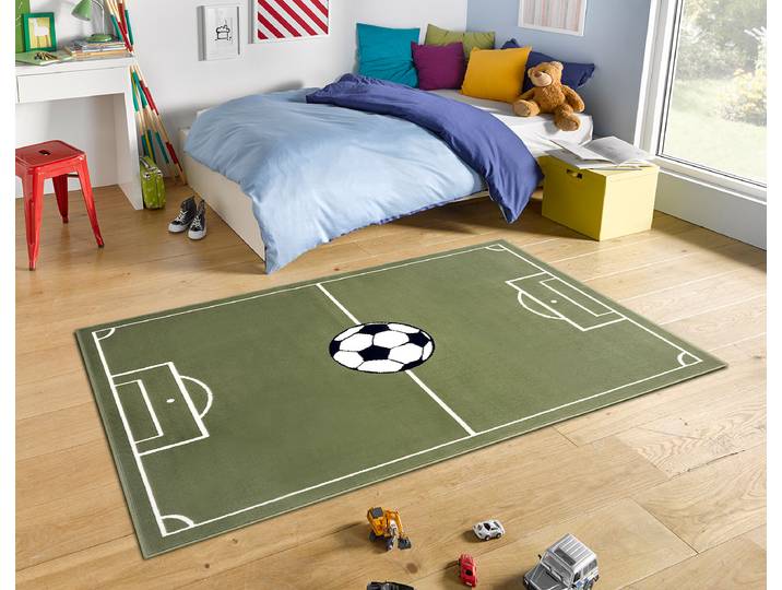 Tapis enfant Estadio 80 x 150cm Vert/Vert