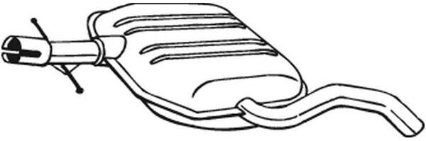 Silencieux Central Bosal 233-533