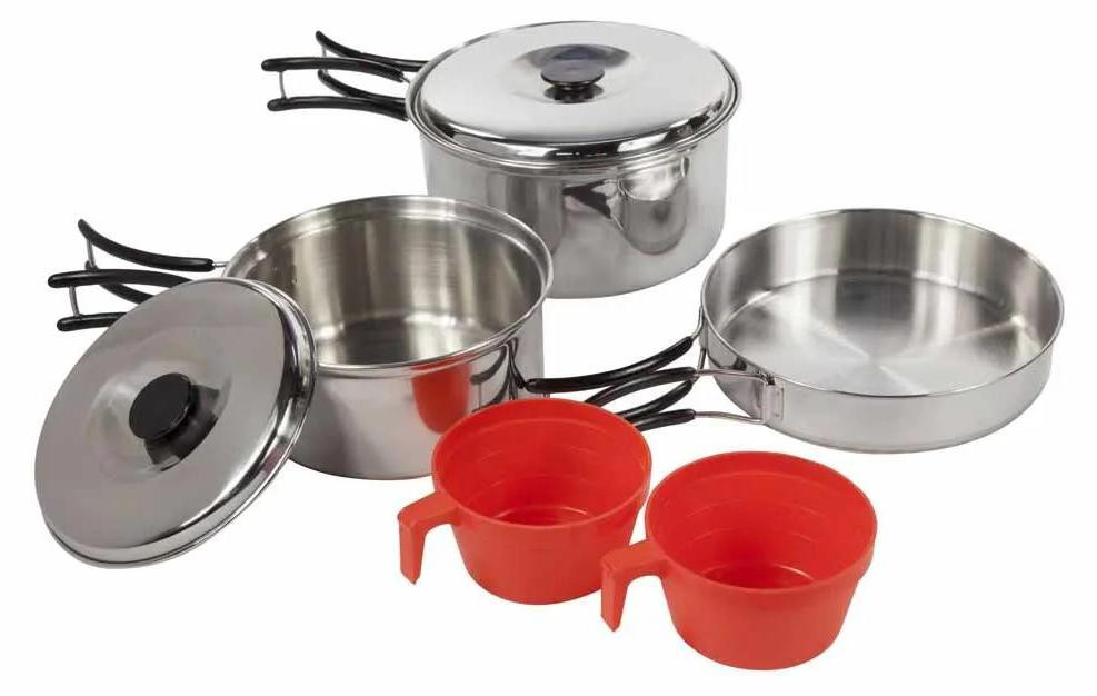 Regatta Stahl Compact kookset, zilverkleurig