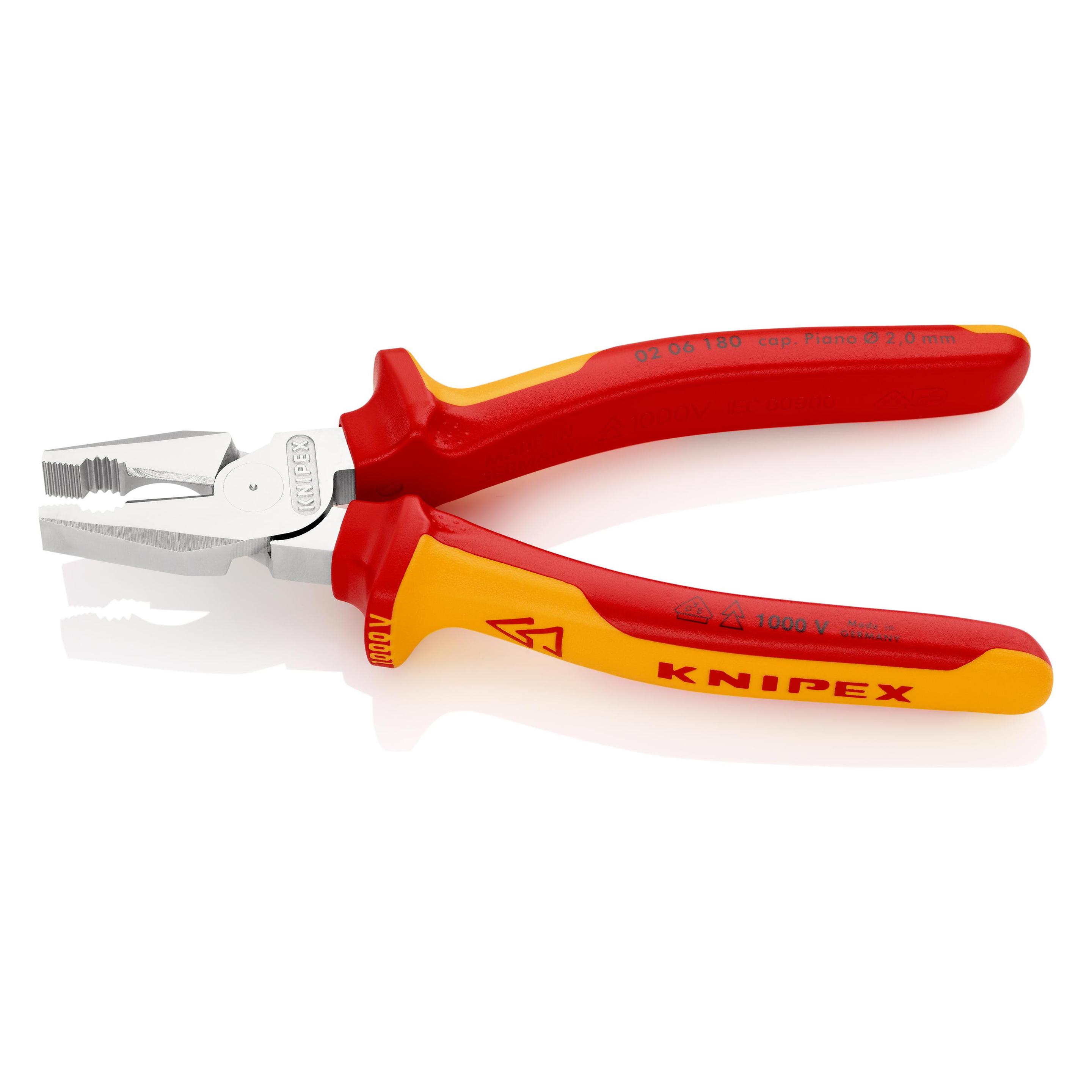 Knipex Kraft-Kombizange (180 mm) (02 06 180)
