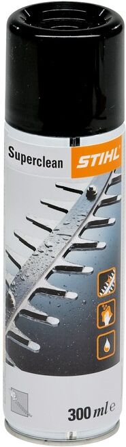 Nettoyant résine pour taille-haies et tronçonneuses SUPERCLEAN 300 ml STIHL 0782-420-1002