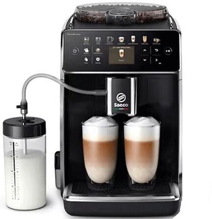 Expresso Broyeur Saeco Gran Aroma Sm6580-00 Noir Laqué  - MaxiCoffee