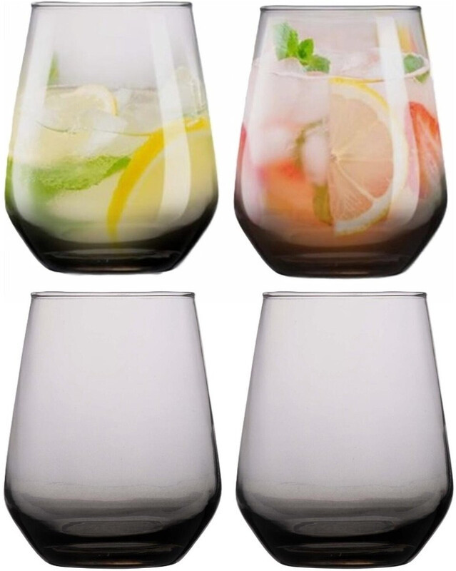 Alpina drinkglas set rook 450 ml 4 stuks