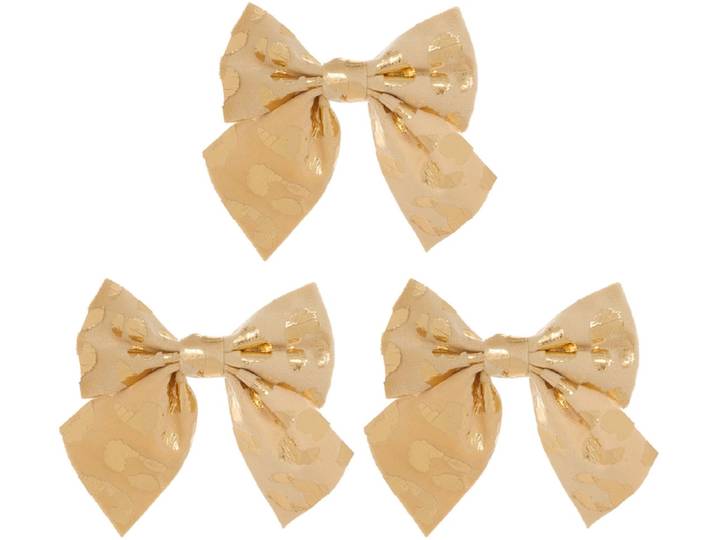 Schleifen-Set LEYA beige