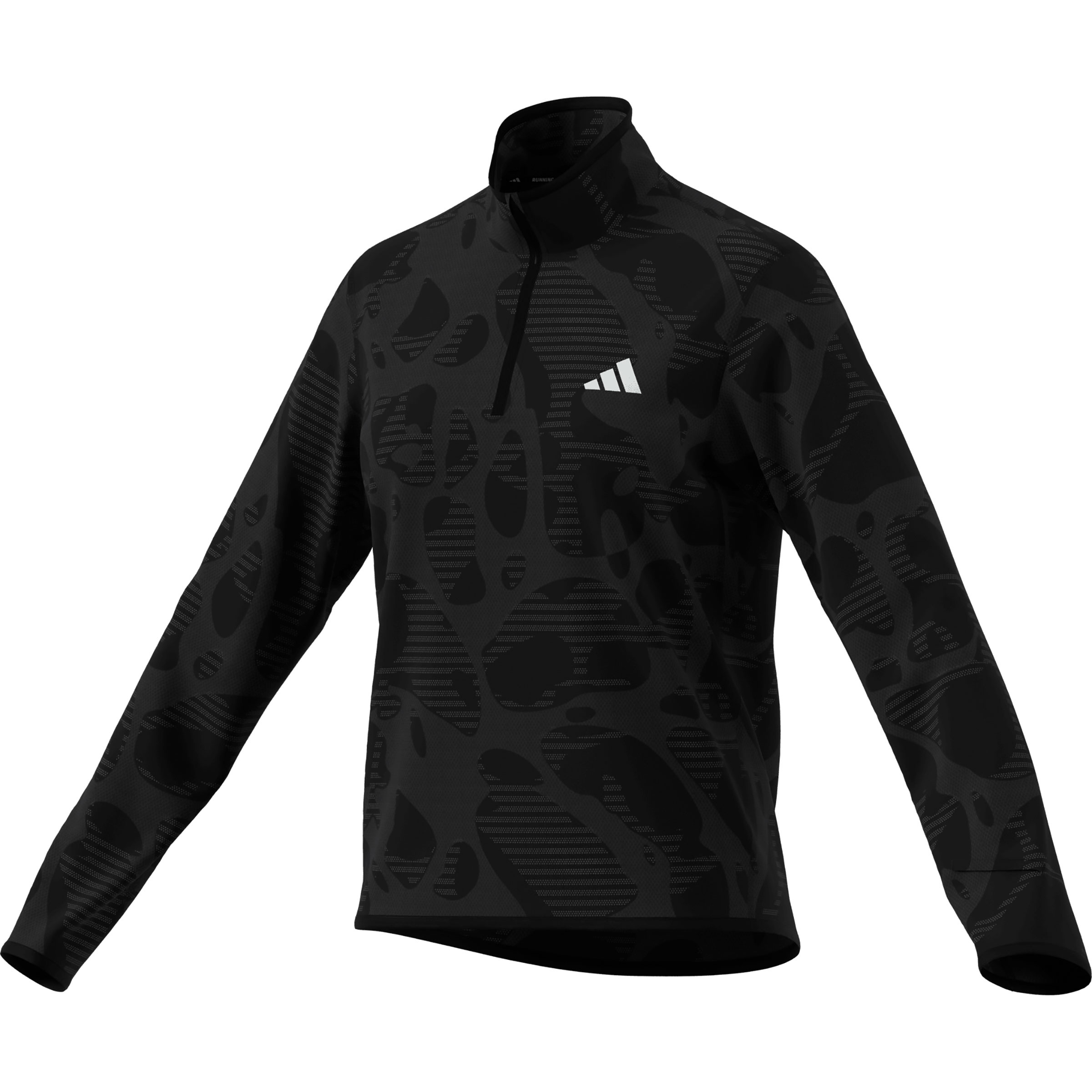 adidas Adi365 Climawarm Half Zip Damen Longsleeves schwarz Größe L Laufen | Trailrunning | Training & Fitness Schnell trocknend