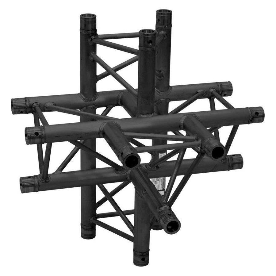 Alutruss DECOLOCK DQ3-SPAT51 5-Weg Ecke // sw (6030203C)