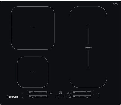 Indesit Piano cottura a induzione IB 65B60 NE - IB 65B60 NE Made in Italy