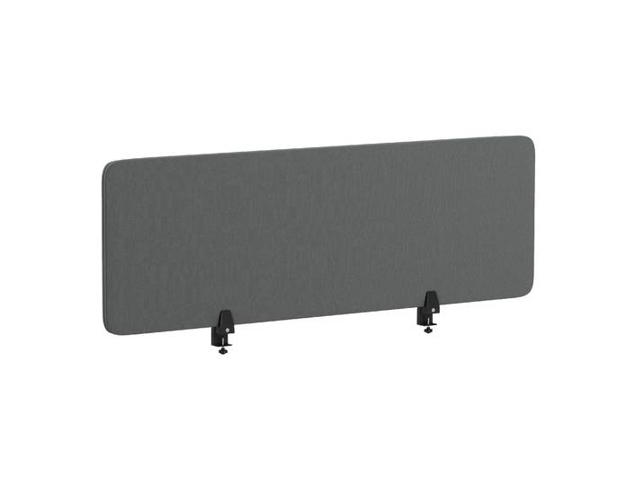 Schreibtisch Trennwand 120 x 40 cm grau