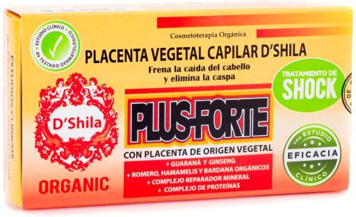 D'Shila Vegetable Placenta Plus Forte 4 x 25 ml