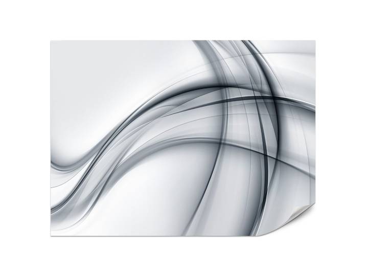 FOTOTAPETE für Wohnzimmer Abstrakte Graue Linien Muster Modern 200x140