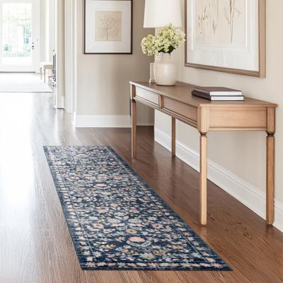 Alise Rugs Crosswood Helen Traditional Floral Indoor Polyester Area Rug
