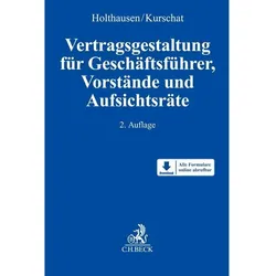 Vertragsgestaltung für Geschäftsführer, Vorstände und Aufsichtsräte, Fachbücher