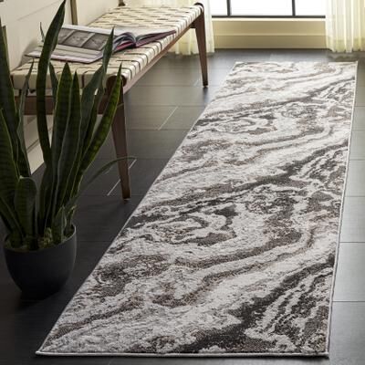 SAFAVIEH Chamber Elgine Modern Abstract Marble Area Rug