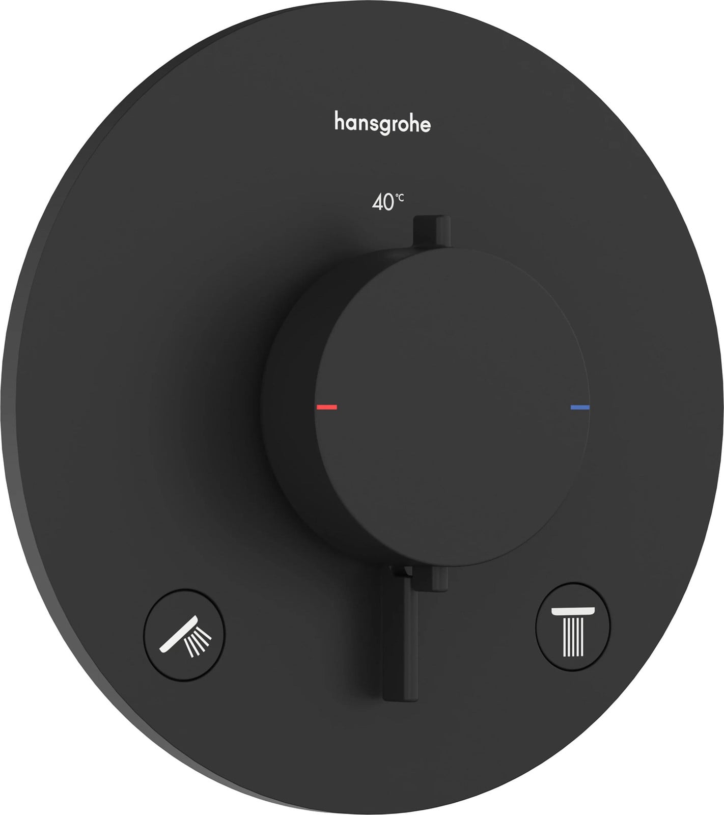 Hansgrohe Thermostaat UP Ecostat Comfort S complete set voor 2 verbruikers MSW