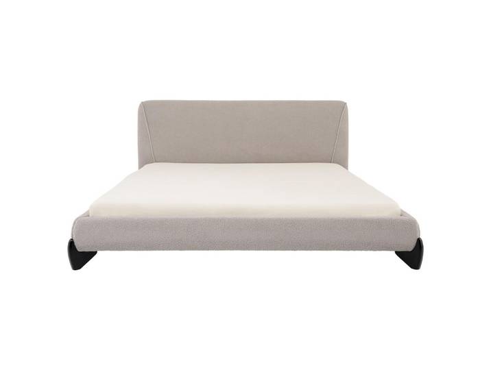 Idimex Polsterbett Paterna 180x200 cm grau, Grau, Mode, 180x200 cm, Schlafzimmer, Betten, Polsterbetten