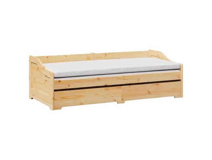 vidaXL Tagesbett Ausziehbar ohne Matratze iRun 90x200cm