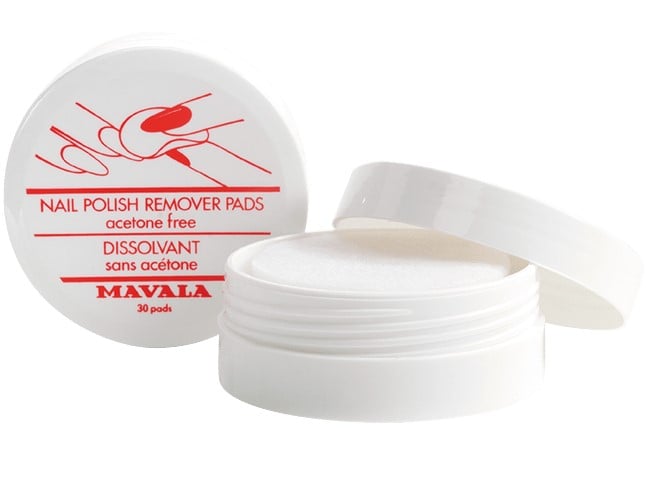 Mavala Nail Polish Remover Pads Acetone Free 30&nbsp;un.