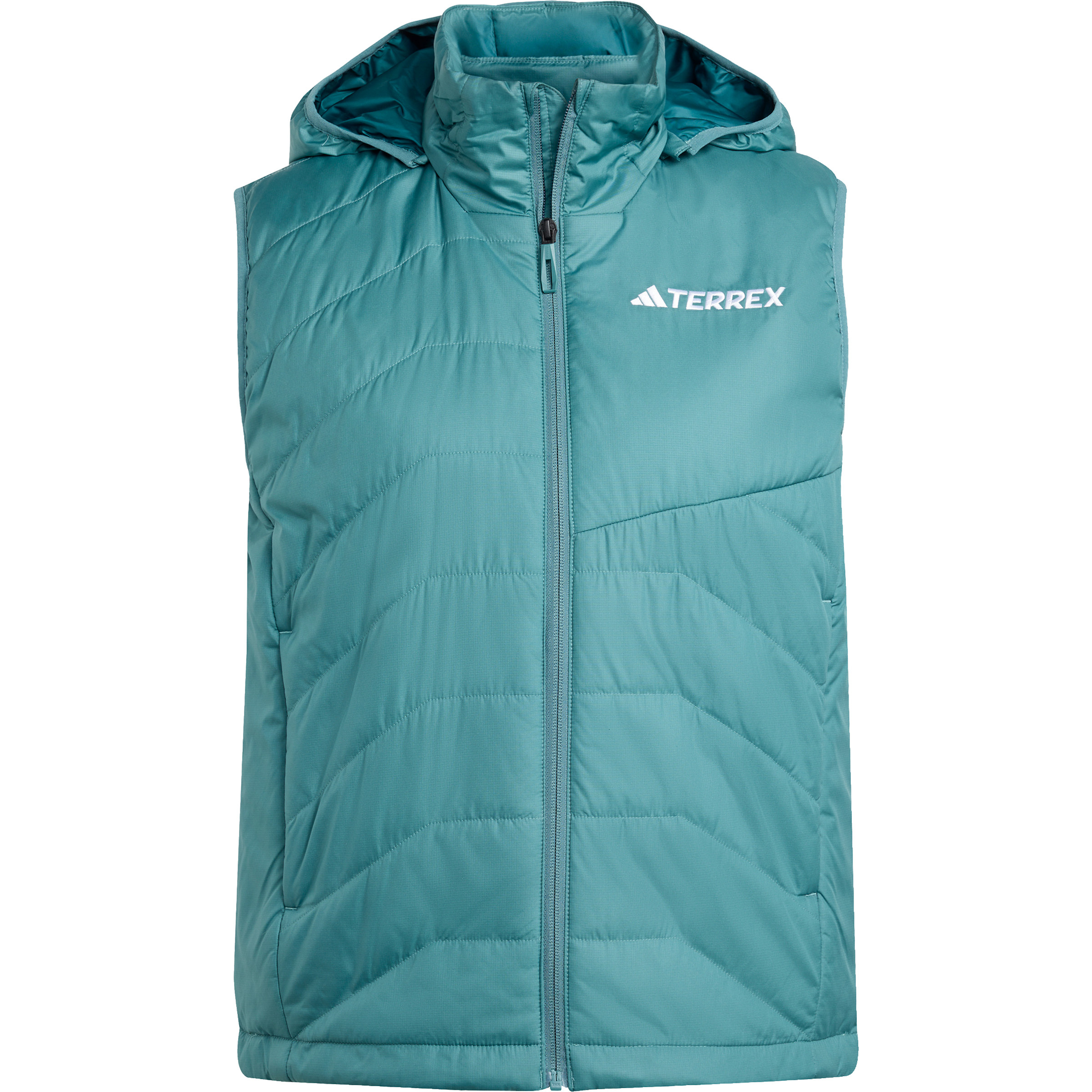 adidas Terrex Multi Climawarm Insulated Weste Damen Kunstfaserwesten gruen Größe XS Camping Isolierend