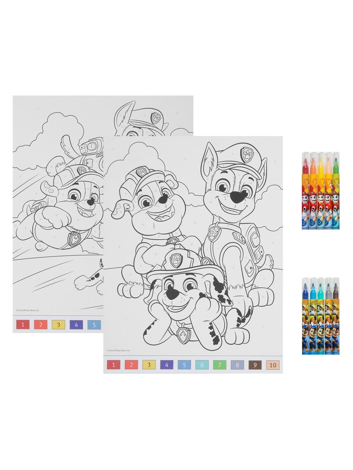 Undercover PAW PATROL Paint by numbers