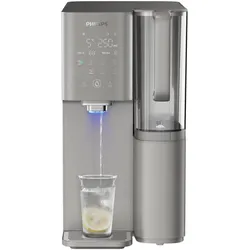 Philips ADD6921D/10 All-in-One Mineral, Getränkespender, Silber, Grau