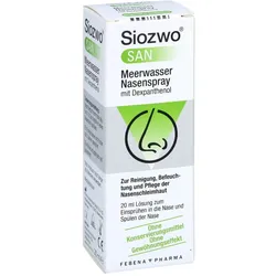 Siozwo SAN Meerwasser Nasenspray mit Dexpanthenol