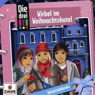 Die drei !!! Adventskalender - Wirbel im Weihnachtshotel - Maja von Vogel, CD, 9783803261960