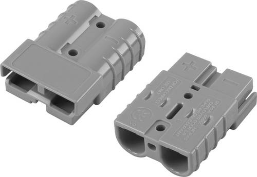 TRU Components 50A Hochstrom-Batteriesteckverbinder Grau Inhalt