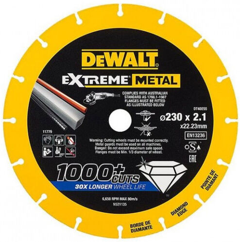 DeWALT DT40253-QZ Disque de coupe diamanté 150 x 22,2 mm