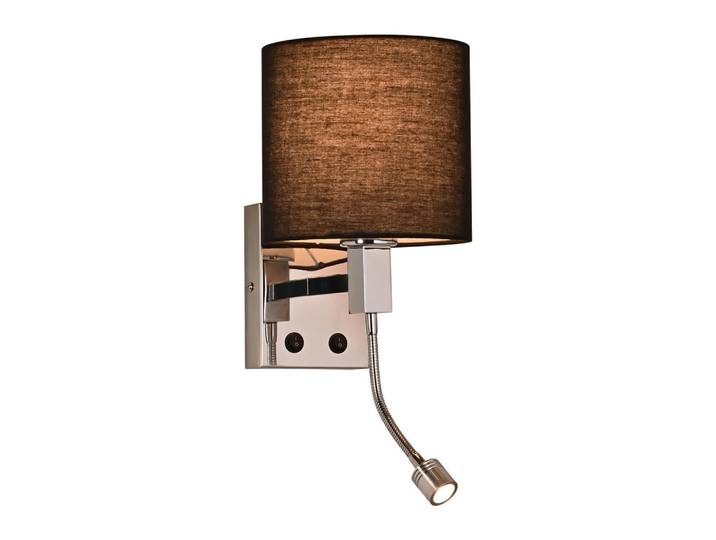 ZMH Wandleuchte Jalen 19.5/19.5/15 cm, Schwarz, Metall, Mode, E27, 19.5x15x19.5 cm, Lampen & Leuchten, Innenbeleuchtung, Wandleuchten