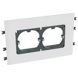 Legrand 010924 DLPe Schnapprahmen für Schalter 2-fach 130mm