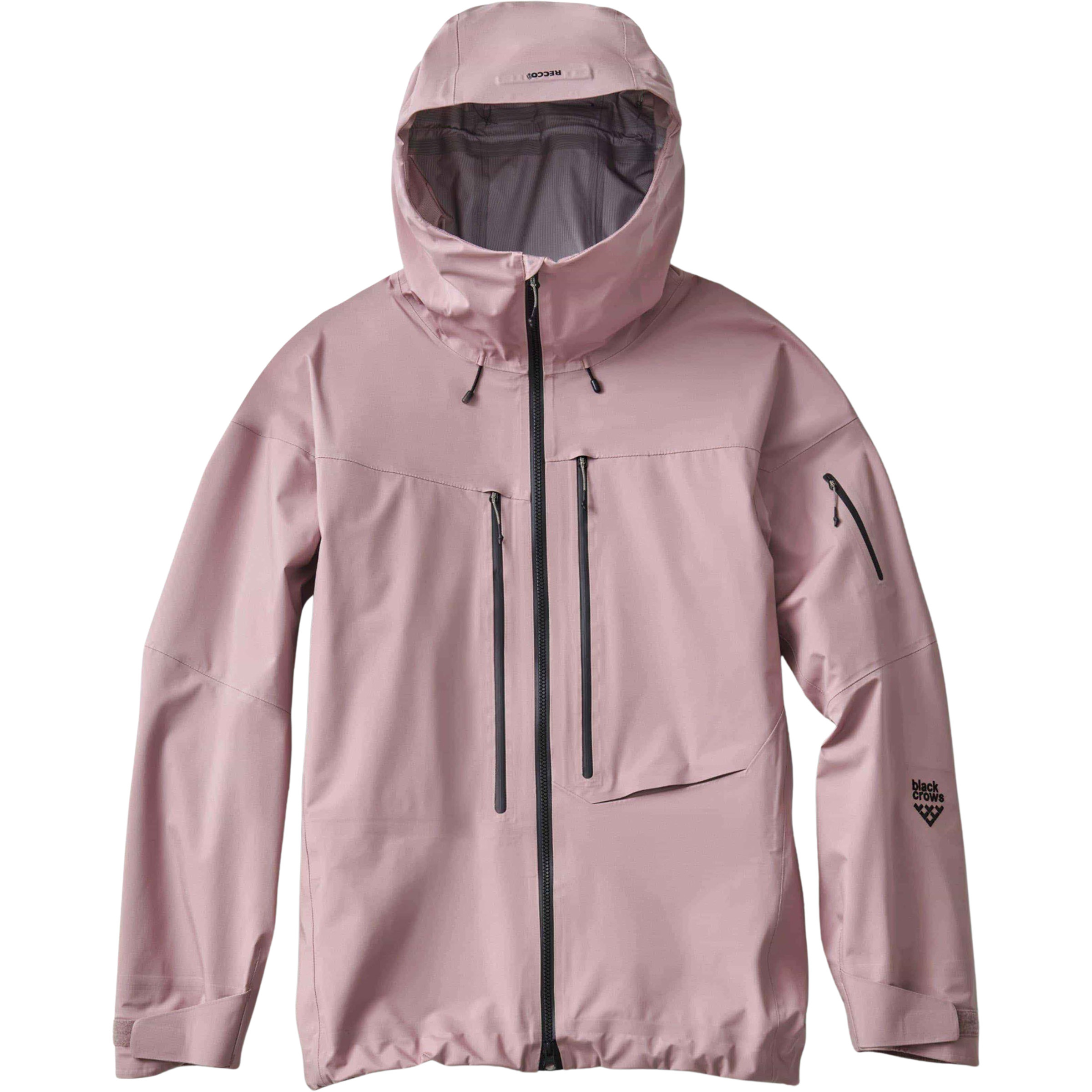 Black Crows Aurion 3L Herren Regenjacke rosa Größe S Skitour Winddicht Wasserabweisend