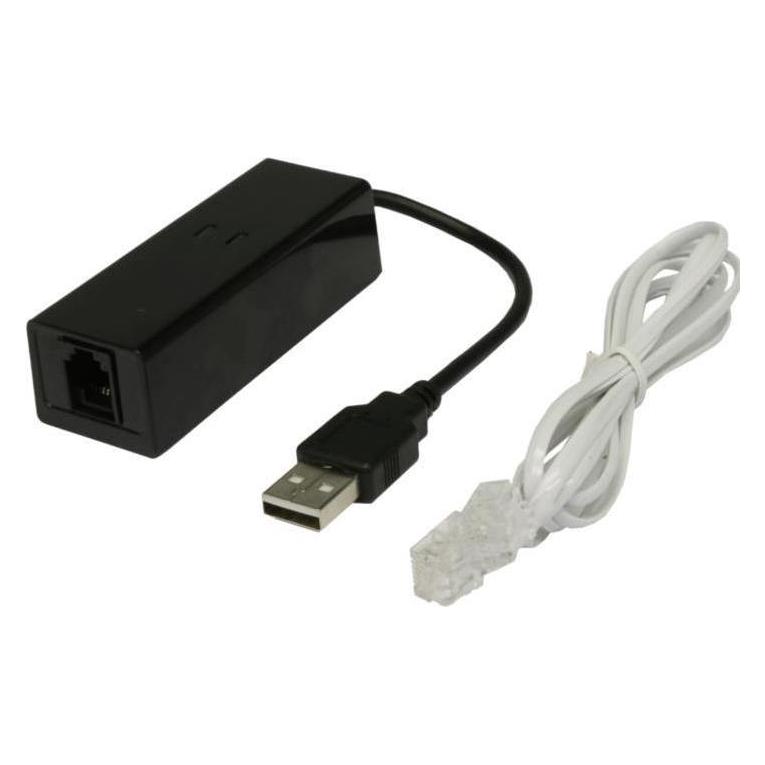 Exsys EX-1611 Fax / Modem (USB, RJ45 (1x)) (EX-1611-4)