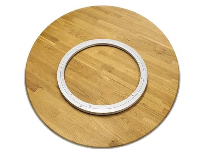 Esstisch-Drehplatte, 1 Stück, Drehteller-Karussell-Ständerlager aus Metall(14 inches (350mm))