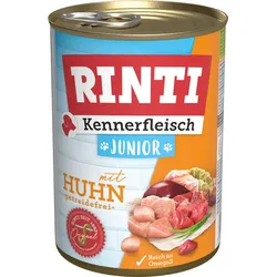 Rinti Kennerfleisch Junior + Huhn 12x400 g