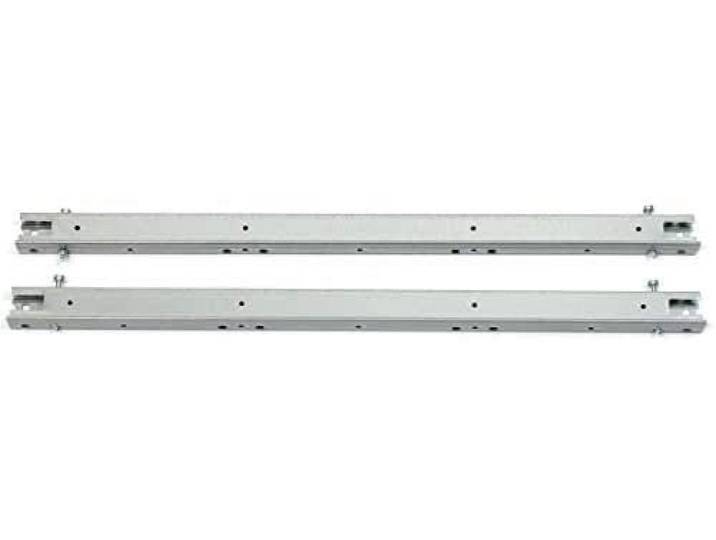Hager serie vega d draagrail UN03A 450mm 1 set = 2 stuks, roestvrij staal