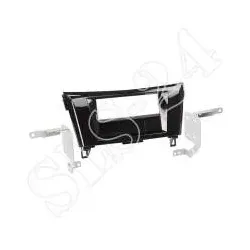 Nissan Qashqai (J11) / Nissan X-Trail (T32) 1-DIN Radioblende piano-schwarz m...